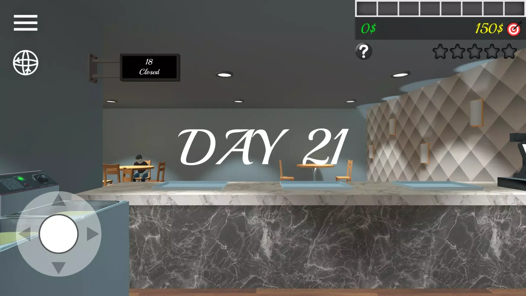 Tangkapan skrin Restaurant Worker Simulator