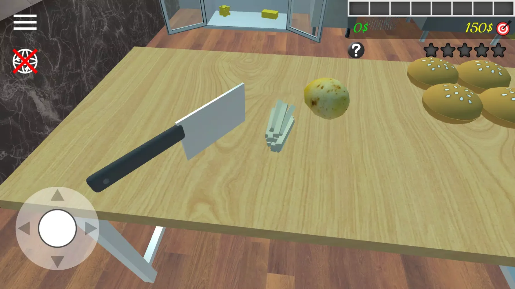 Tangkapan skrin Restaurant Worker Simulator