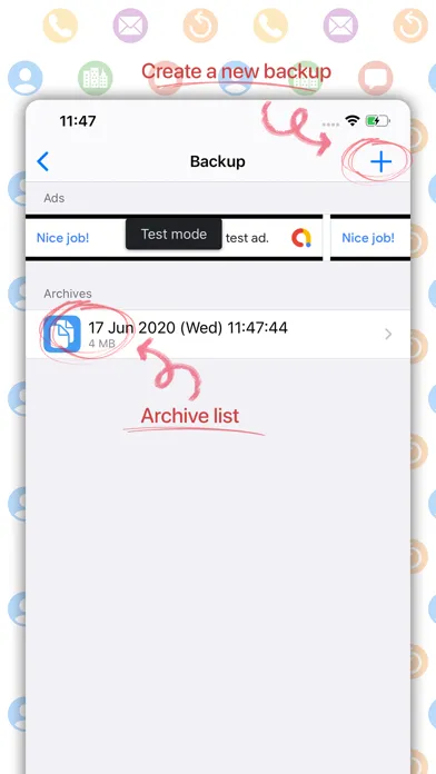 Скриншоты Unified Contacts