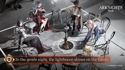 Capturas de tela do Arknights