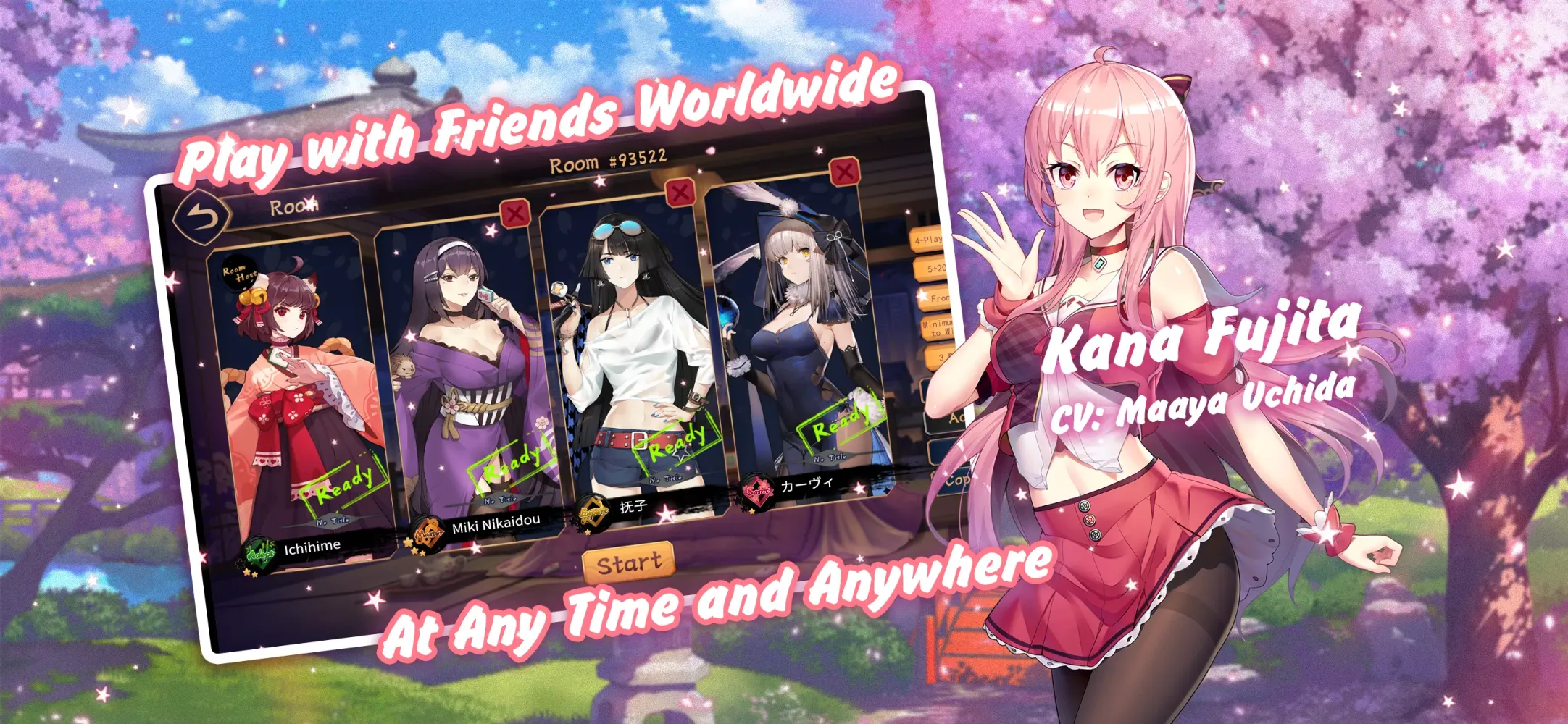 Zrzuty ekranu Mahjong Soul