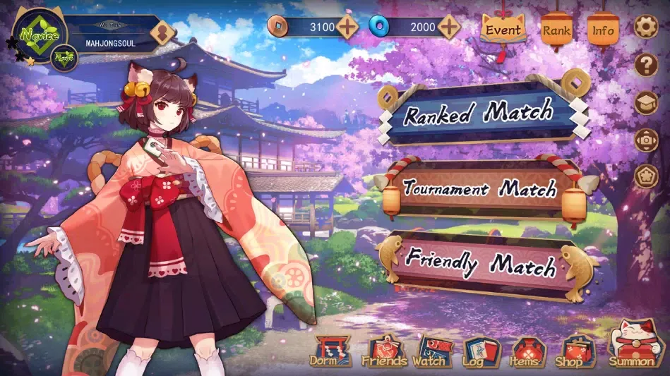Zrzuty ekranu Mahjong Soul
