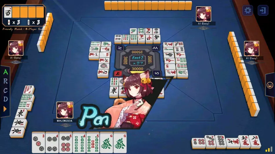 Zrzuty ekranu Mahjong Soul