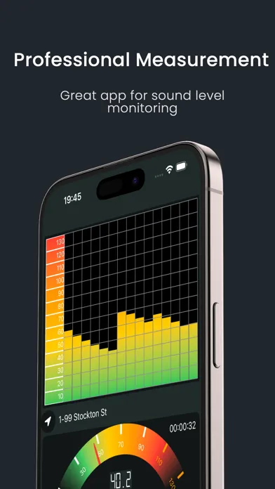 Screenshot di Decibel Meter X