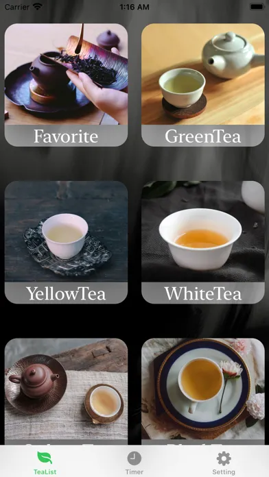 Zrzuty ekranu Tea Timer for You