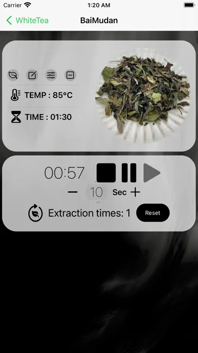 Zrzuty ekranu Tea Timer for You