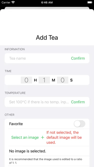 Zrzuty ekranu Tea Timer for You