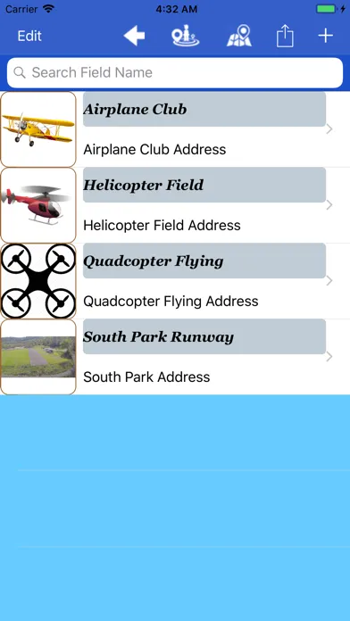 Zrzuty ekranu Where To Fly!