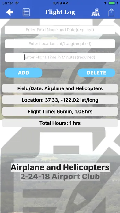 Zrzuty ekranu Where To Fly!