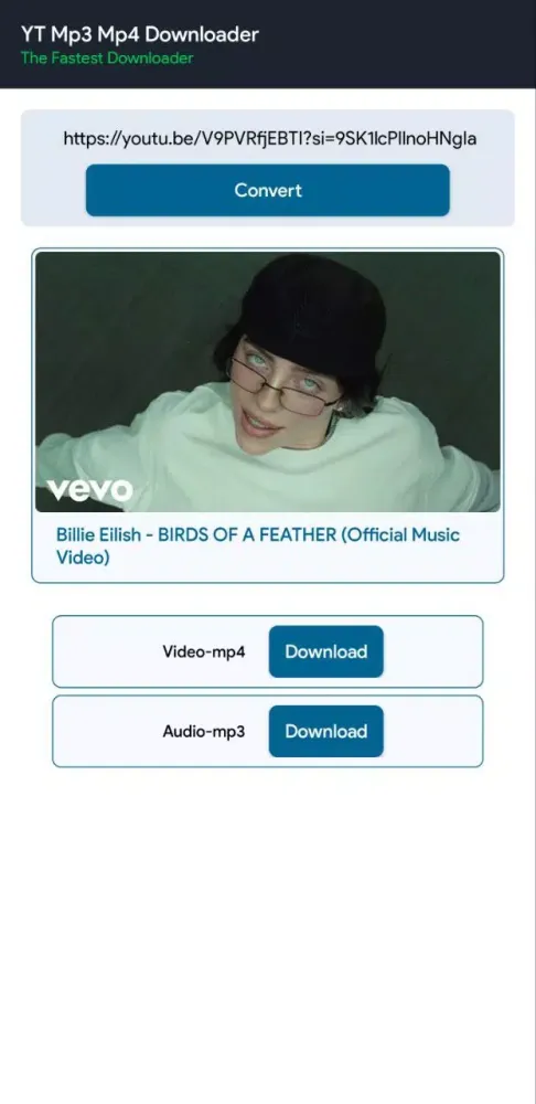 YT mp3 mp4 Downloader Screenshots