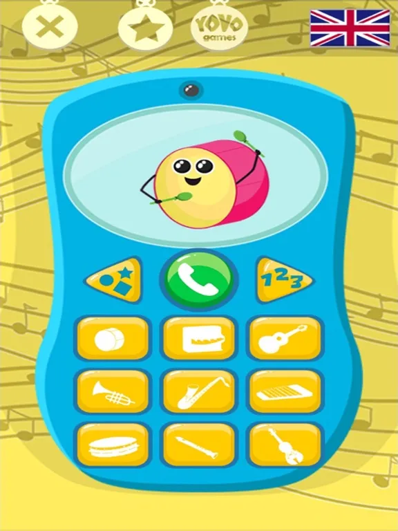 Captures d'écran de Phone  for kids. iPad 