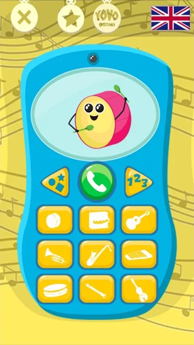 Captures d'écran de Phone  for kids.