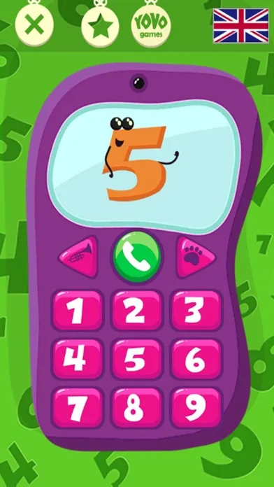 Captures d'écran de Phone  for kids.