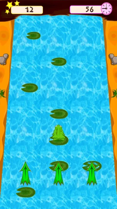 Capturas de pantalla de Frog Jumping.