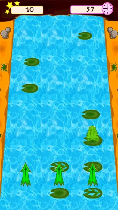 Capturas de pantalla de Frog Jumping.