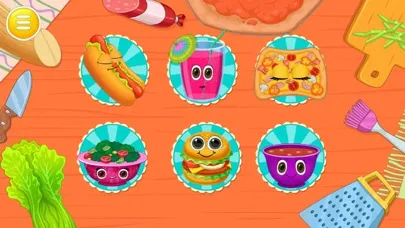 Fun food, スクリーンショット