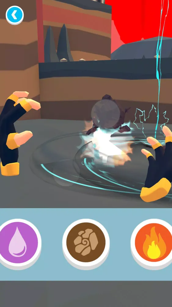 Tangkapan layar Magic Hands