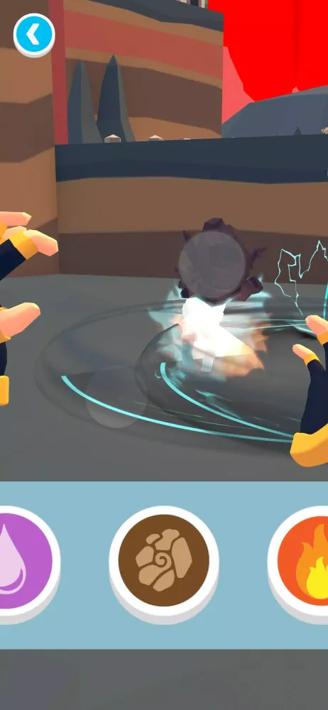 Tangkapan layar Magic Hands