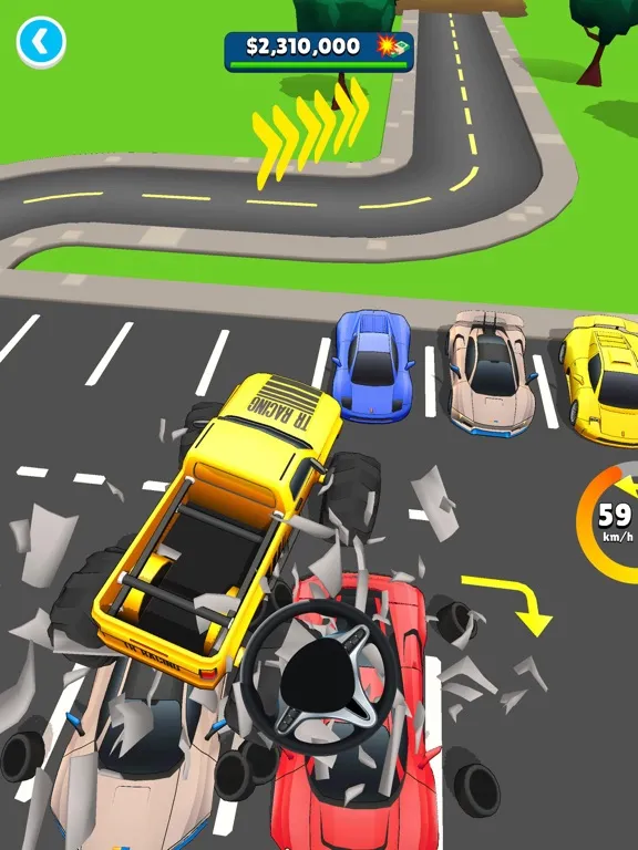 Tangkapan skrin Monster Truck Rampage 3D! iPad 