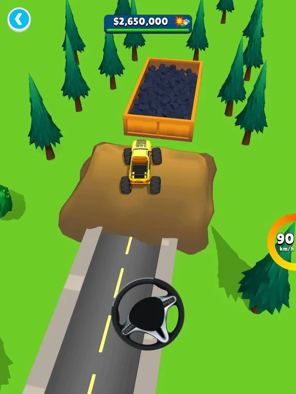 Tangkapan skrin Monster Truck Rampage 3D! iPad 