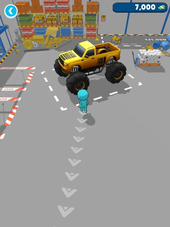 Tangkapan skrin Monster Truck Rampage 3D! iPad 