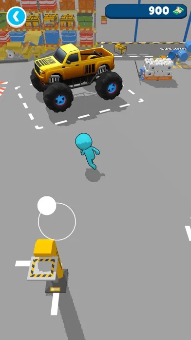 Tangkapan skrin Monster Truck Rampage 3D!