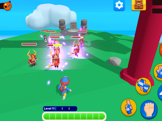 Zrzuty ekranu Ninja World Adventure iPad 