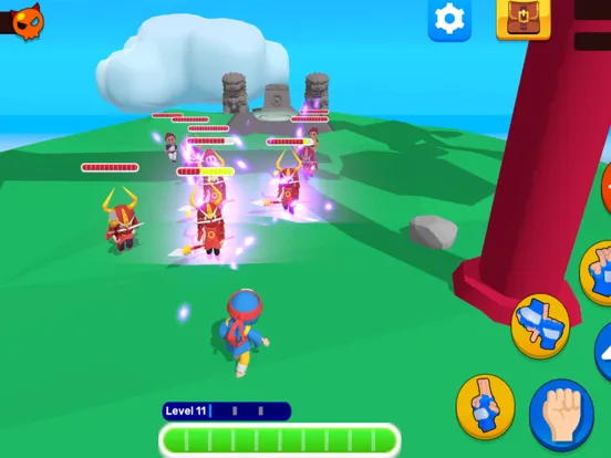 Ninja World Adventure iPad 应用截图