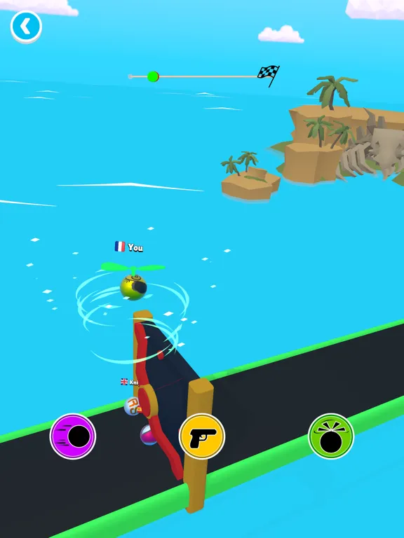 Tangkapan skrin Pocket Robot Runner iPad 
