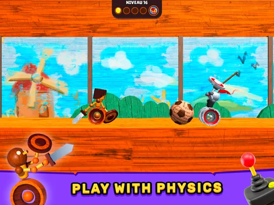 Tangkapan skrin Wood Guy iPad 