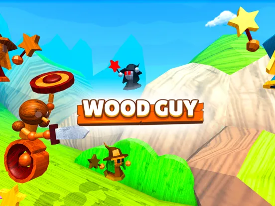 Tangkapan skrin Wood Guy iPad 