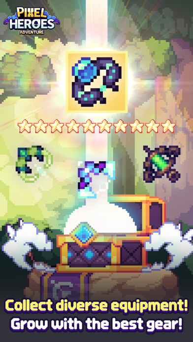 Capturas de tela do Pixel Heroes Adventure : MMO
