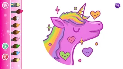 Tangkapan layar My Little Unicorn