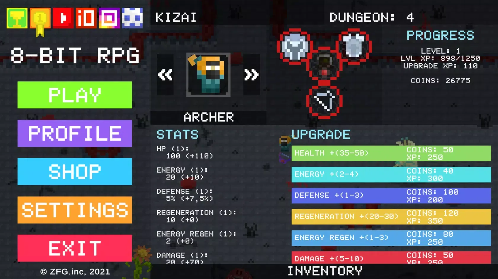 8-Bit RPG Screenshots