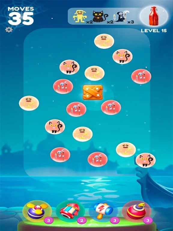 Tangkapan layar Bubble Monster Merge Evolution iPad 