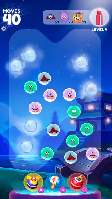 Tangkapan layar Bubble Monster Merge Evolution