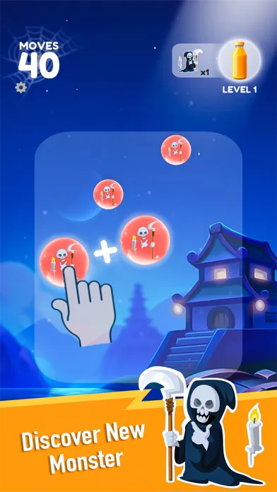 Tangkapan layar Bubble Monster Merge Evolution