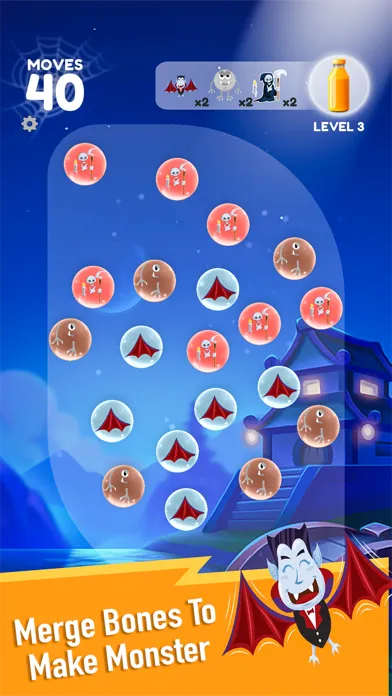 Tangkapan layar Bubble Monster Merge Evolution
