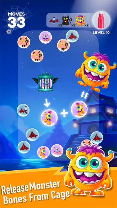 Tangkapan layar Bubble Monster Merge Evolution