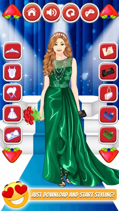 تصاویر Girls DressUp & MakeOver Game