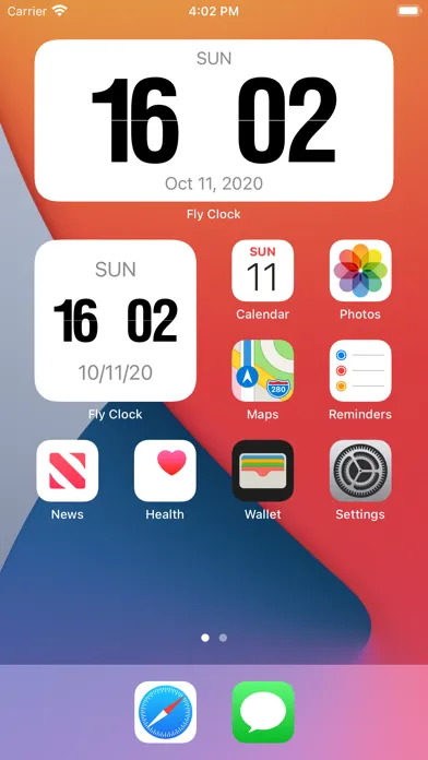 Fly Clock स्क्रीनशॉट