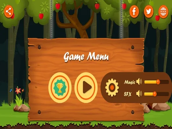 Hungry Monkey iPad  스크린샷