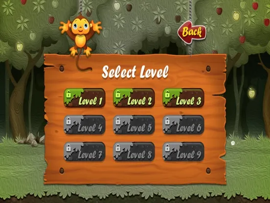 Hungry Monkey iPad  스크린샷