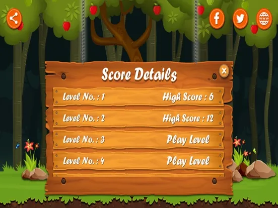 Hungry Monkey iPad  스크린샷