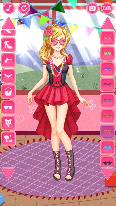 DIY Paper Anime Girl Dress Up! Screenshots