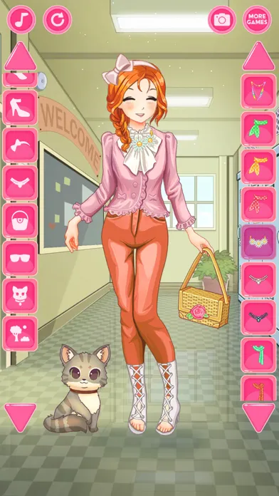 DIY Paper Anime Girl Dress Up! Screenshots