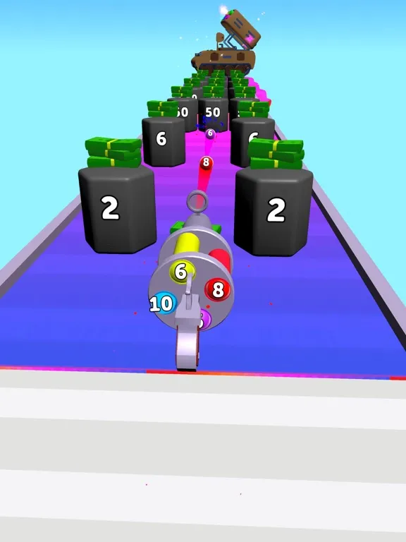 Rainbow Weapon Rush iPad  Screenshots