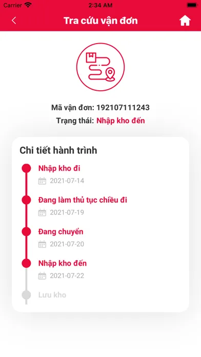 Capturas de tela do Vận chuyển Nhật Việt KIN KIN