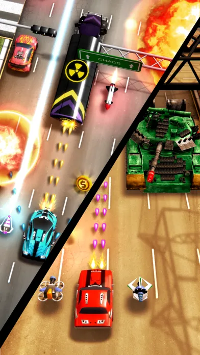 ภาพหน้าจอของ Chaos Road: 3D Car Racing Game
