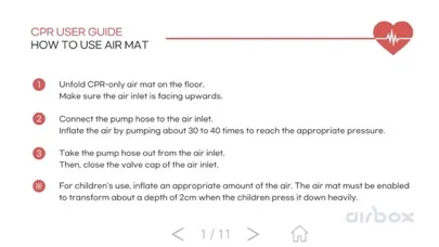 ภาพหน้าจอของ Air Hearty